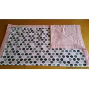 KoZa Bebé Baby Blanket- Pink Dots KoZa Bebé Baby Blanket- Pink Dots